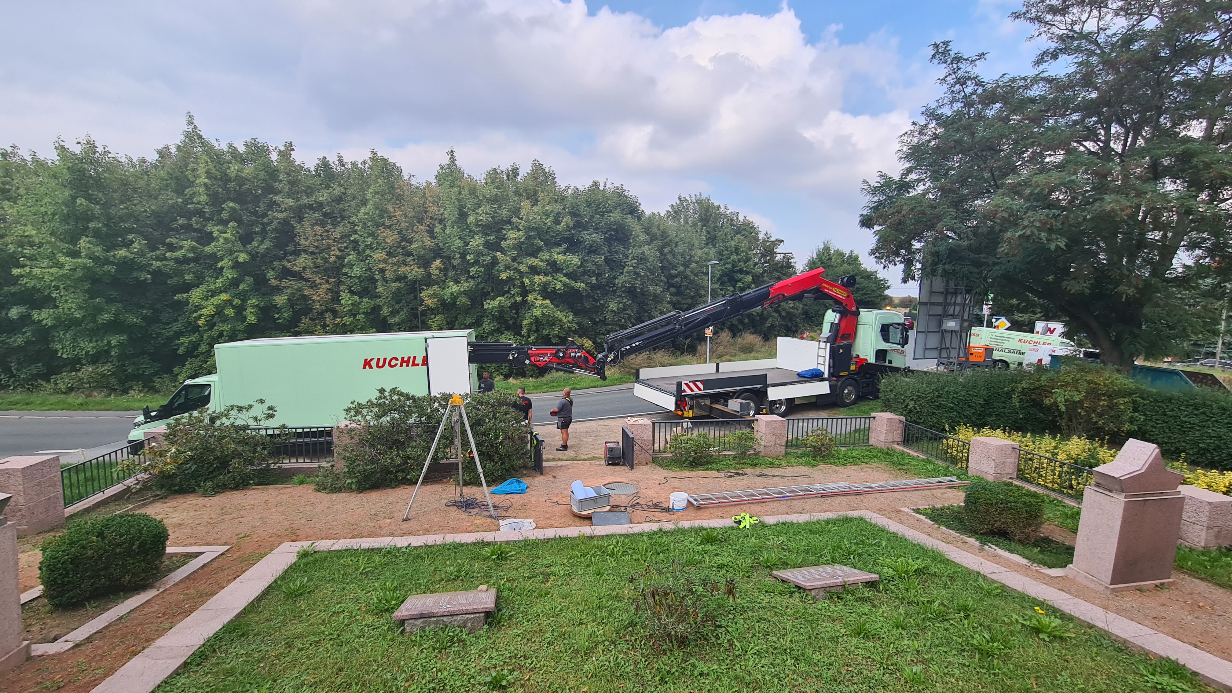 auch in schwer zugänglichen Bereichen